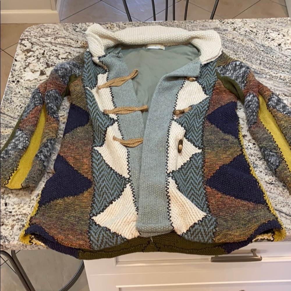 Multicolor Patchwork Sweater